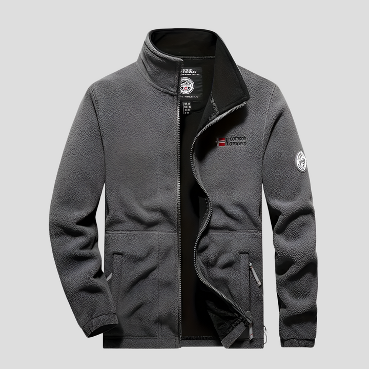 Casual outdoor-fleece til mænd