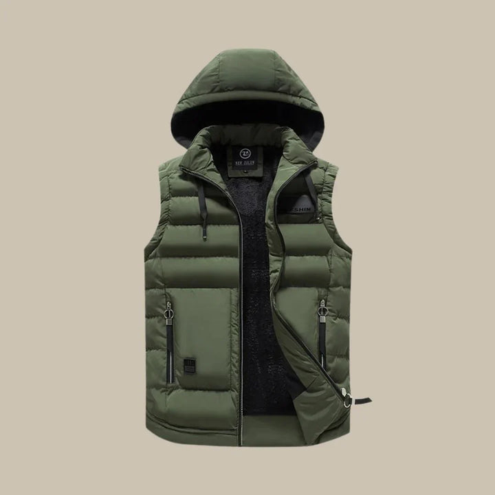 Polstret Bodywarmer til Mænd | Funktionel Komfort