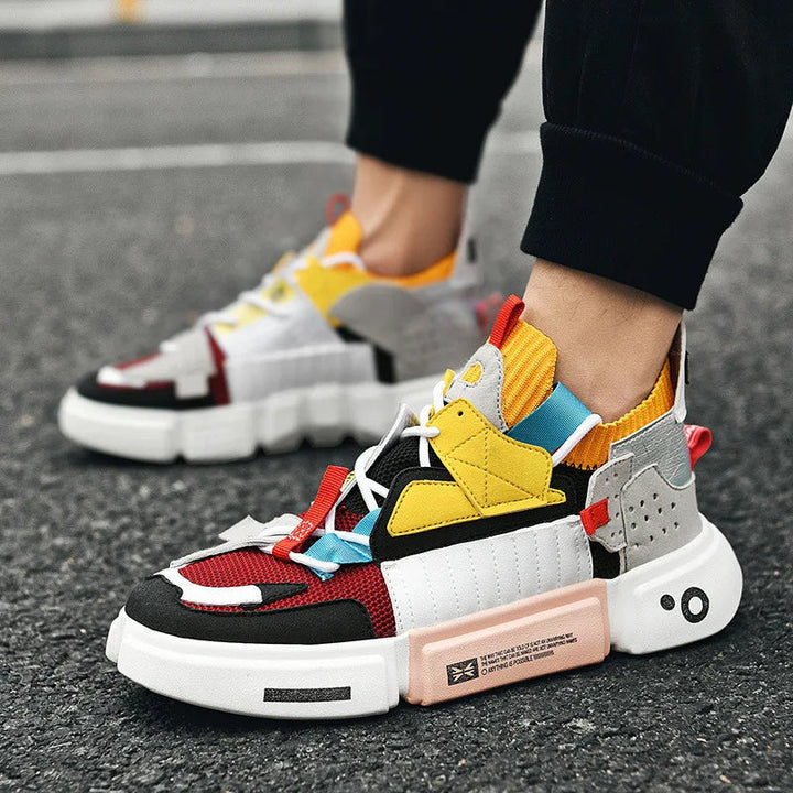 Åndbare mesh-sneakers til mænd
