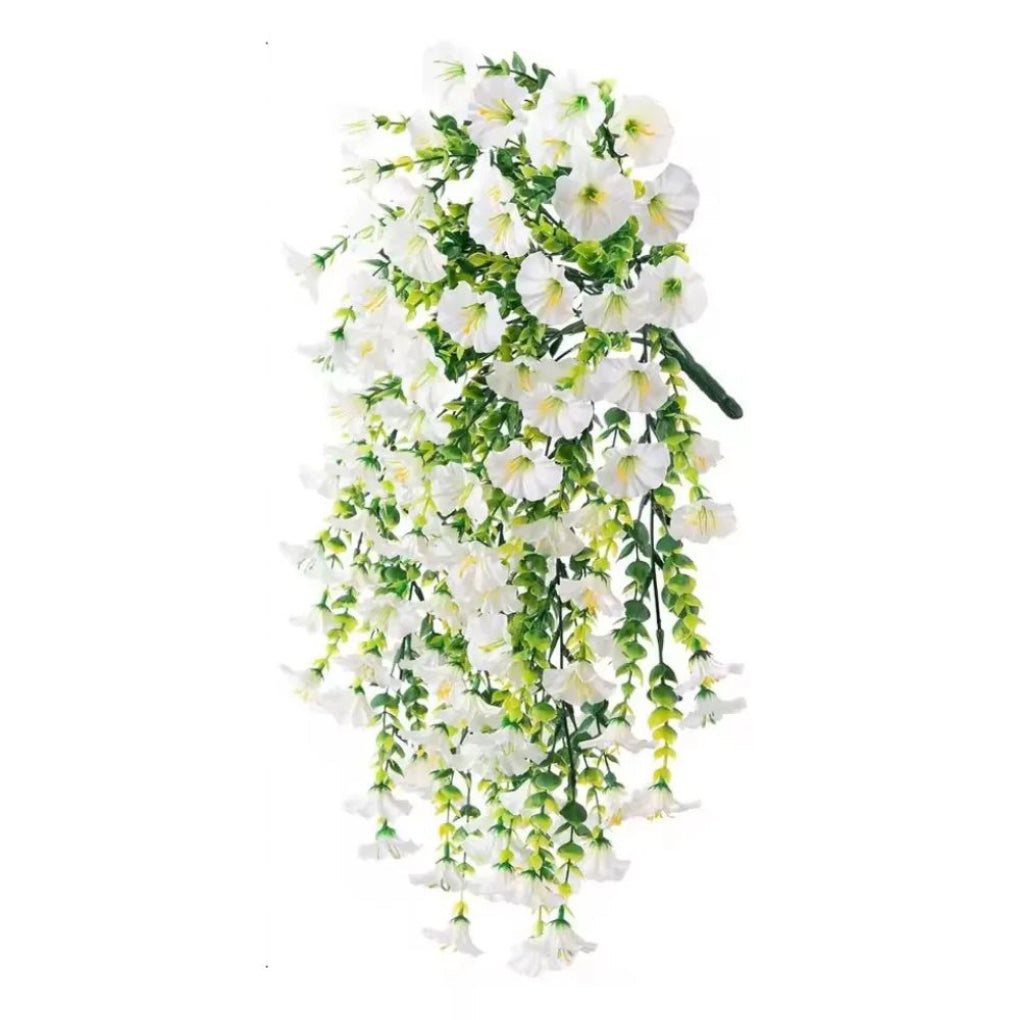 UV-resistent kunstig morgenfrue-blomst til ophængning