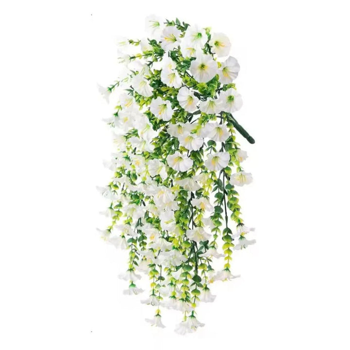 UV-resistent kunstig morgenfrue-blomst til ophængning