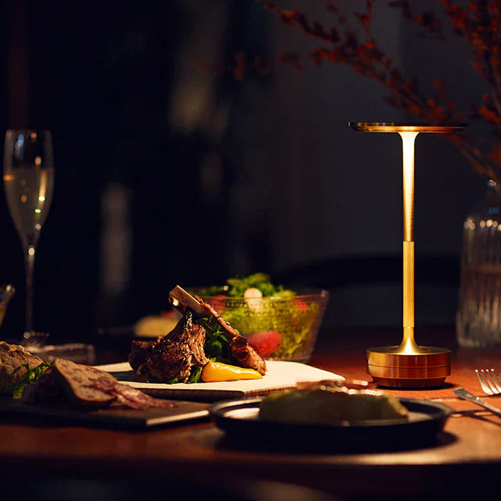 LuminLight Trådløse Genopladelige LED-bordlampe
