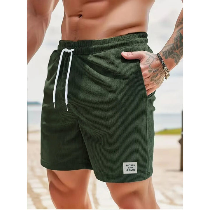 Afslappede fløjlsshorts til mænd