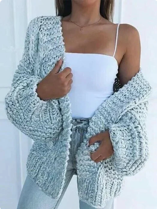 Zoé - Strikket Cardigan-Modiva