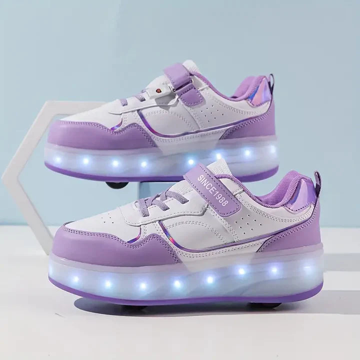 Kids' Light-Up Roller Sko