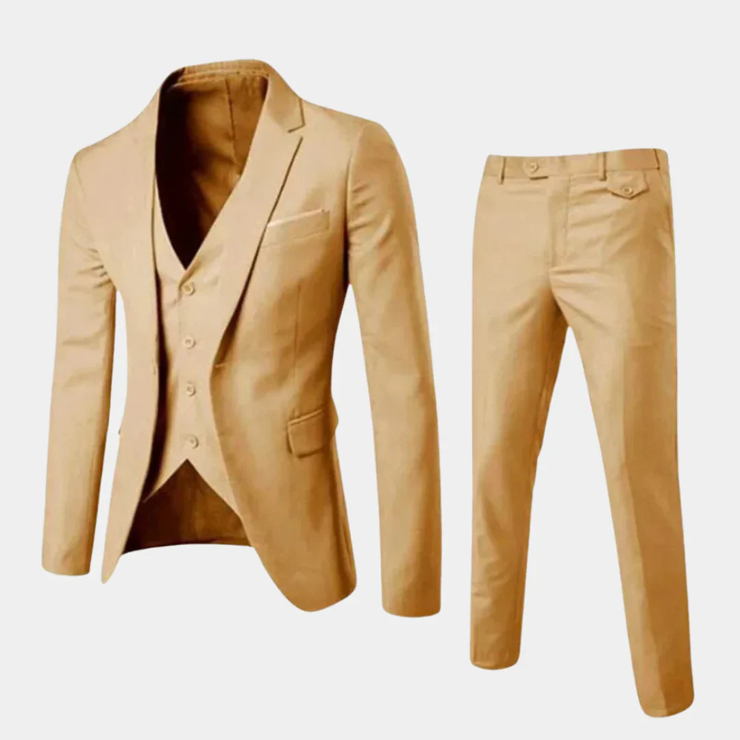 Elegant herrejakkesæt med blazer og bukser