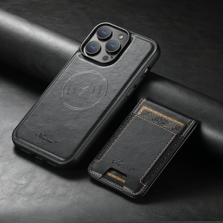 Luksus-Telefon-etui med kortholder