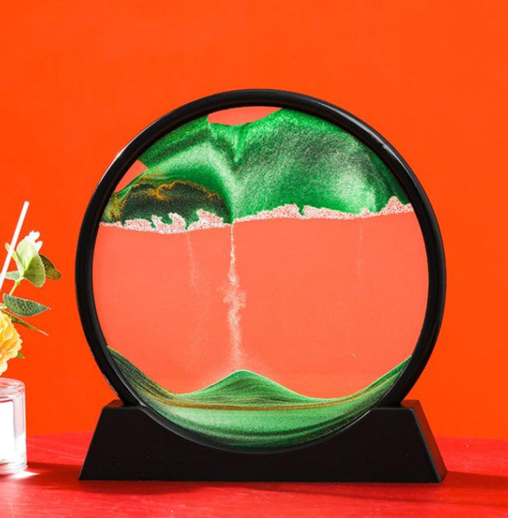 3D timeglaslampe