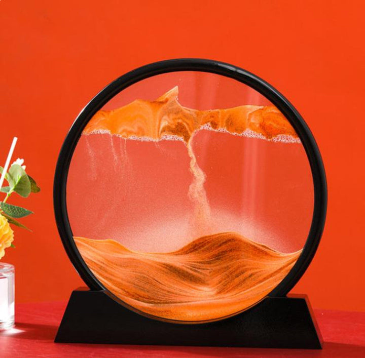 3D timeglaslampe