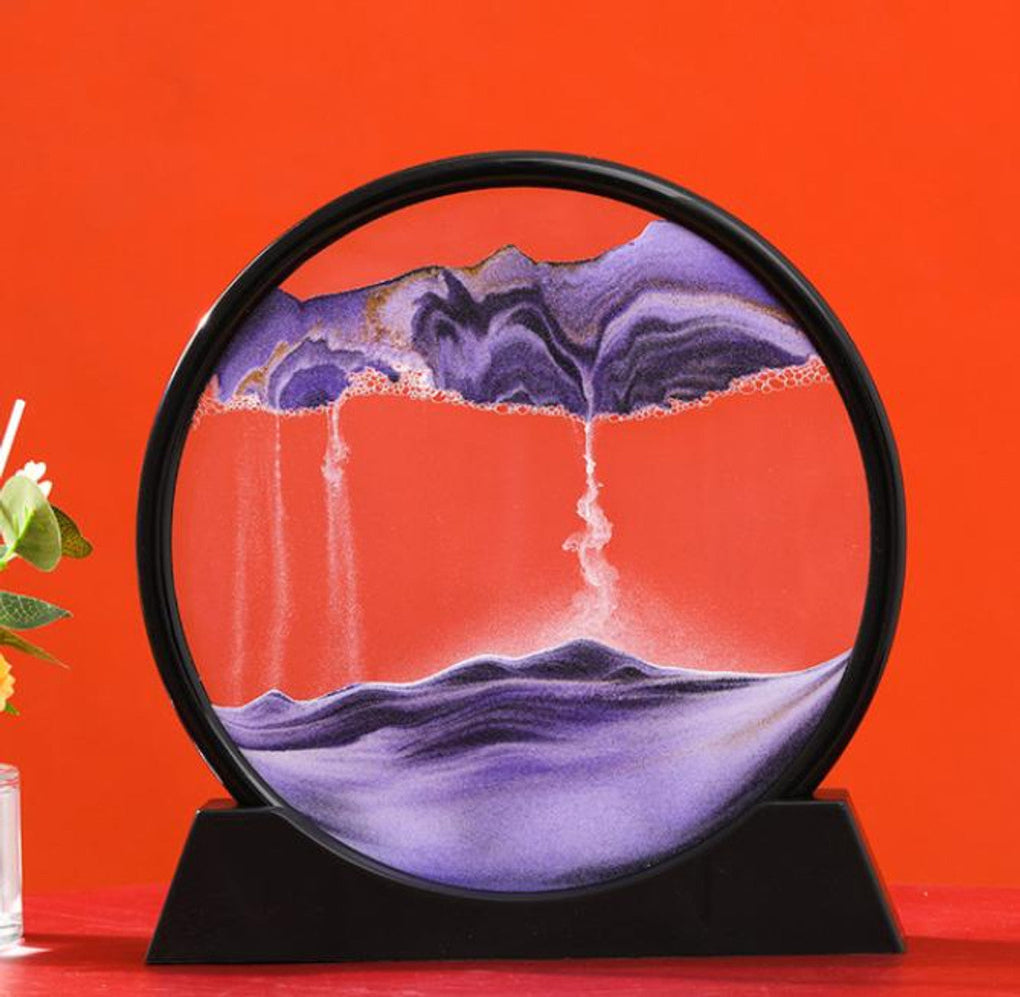 3D timeglaslampe