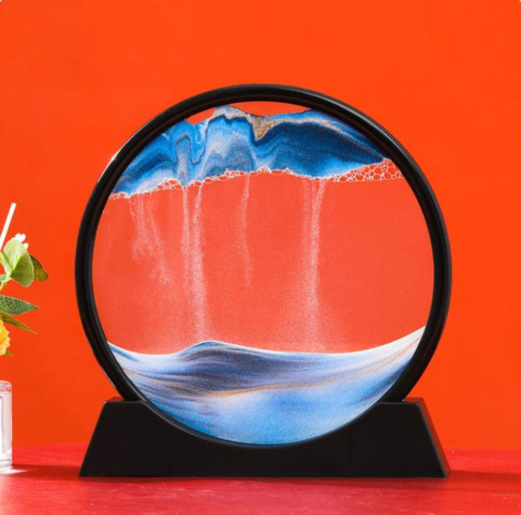 3D timeglaslampe