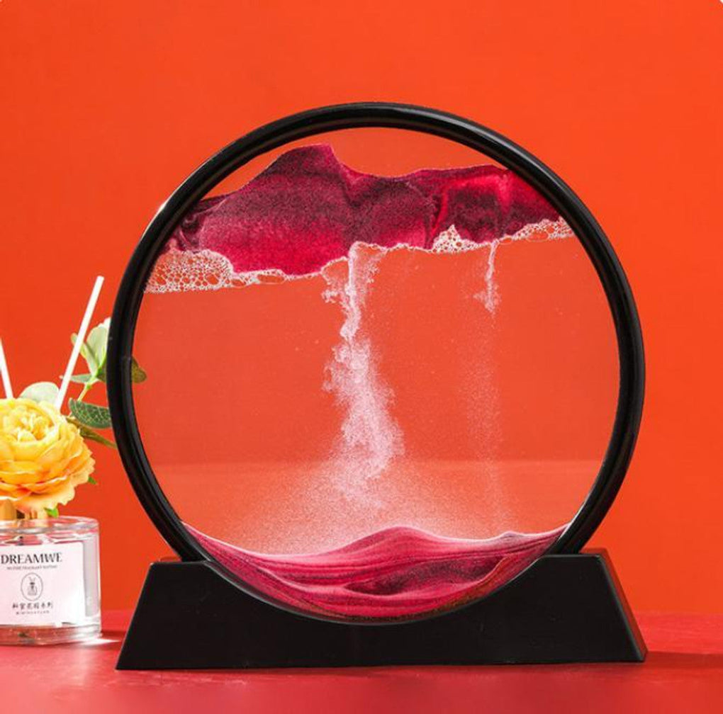 3D timeglaslampe