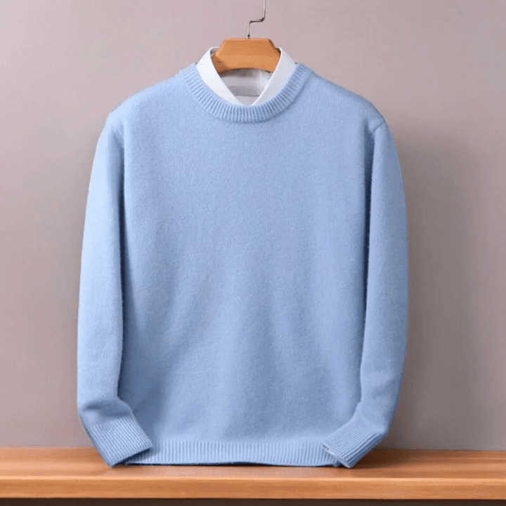 Oversized kashmir-sweater til mænd