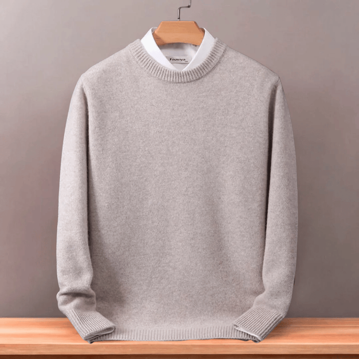 Oversized kashmir-sweater til mænd