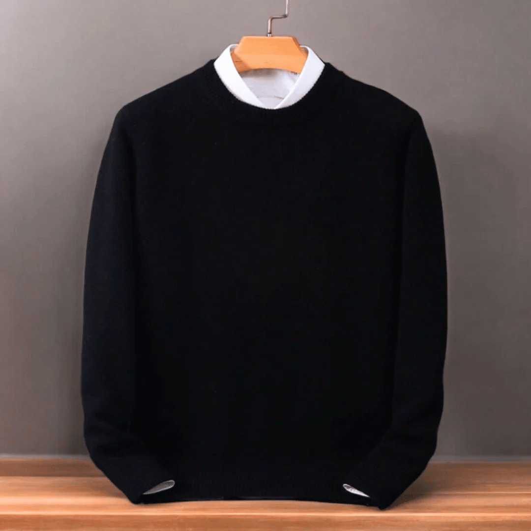 Oversized kashmir-sweater til mænd