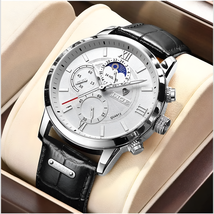 42 mm klassisk herreur - elegant og funktionelt