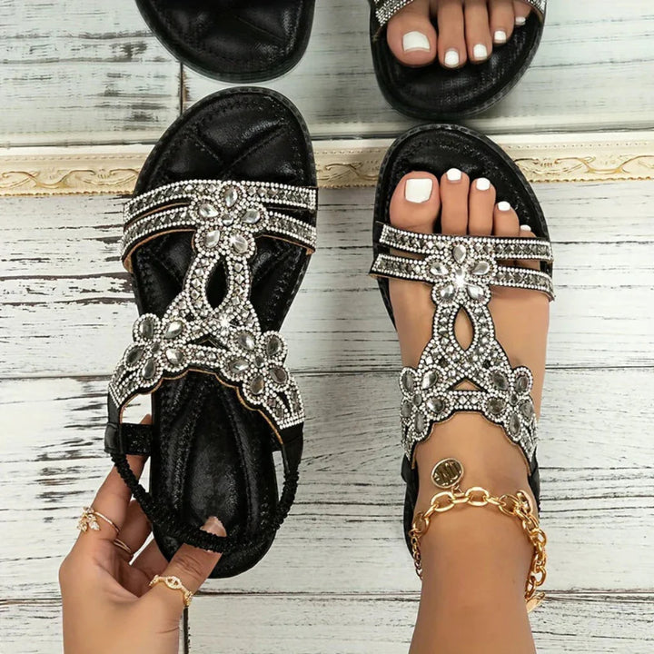 Ortopædiske sandaler i boho-stil til kvinder