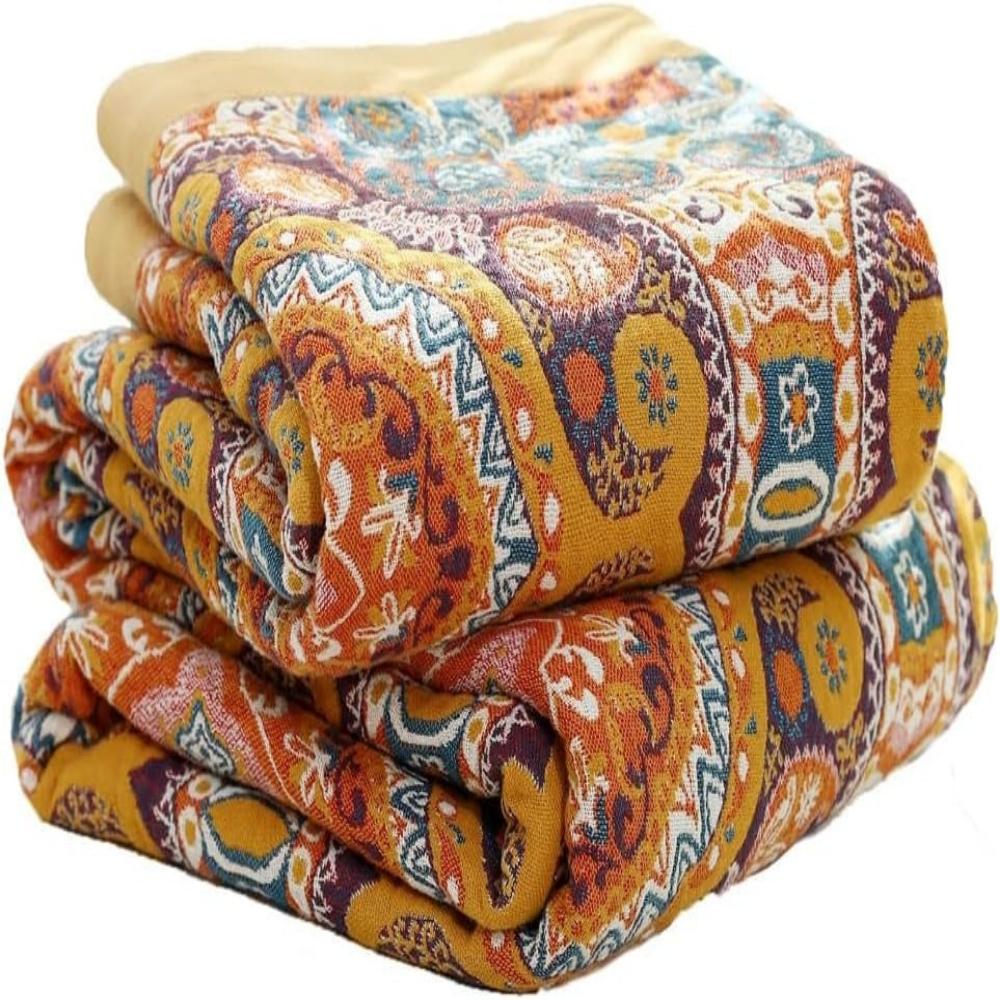 Sunrise Boho Vendbar Tæppe