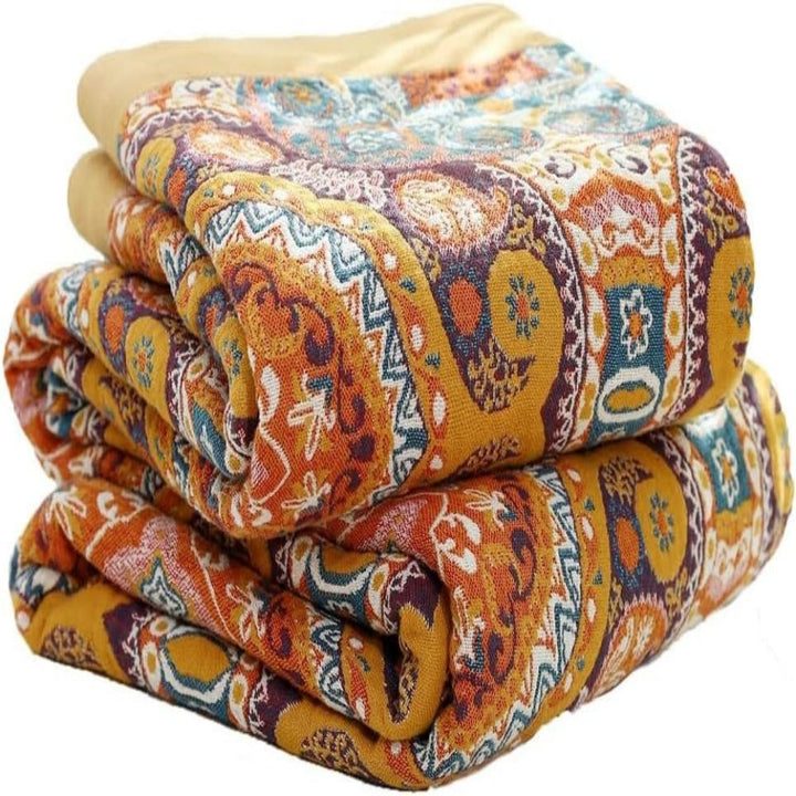 Sunrise Boho Vendbar Tæppe