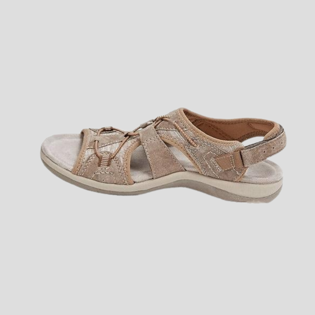 Damesandaler med remme