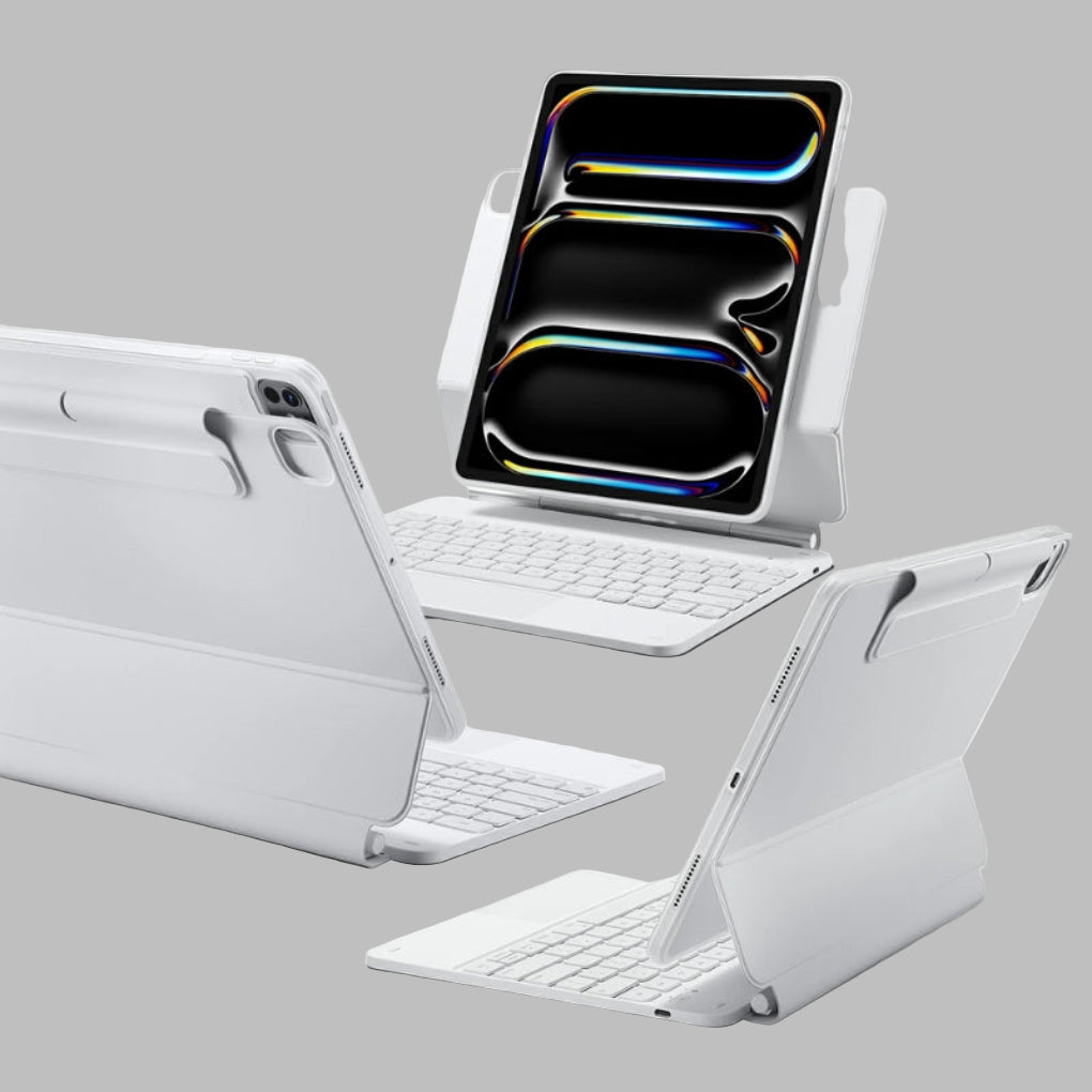 360 magnetisk tastaturcover til iPad