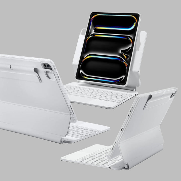 360 magnetisk tastaturcover til iPad