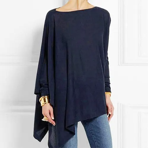 Elegant langærmet top til kvinder