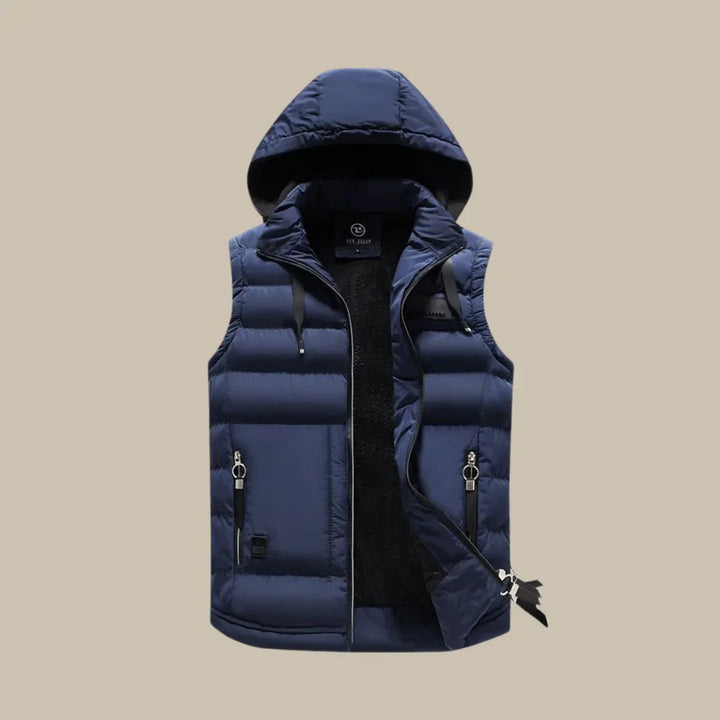 Polstret Bodywarmer til Mænd | Funktionel Komfort