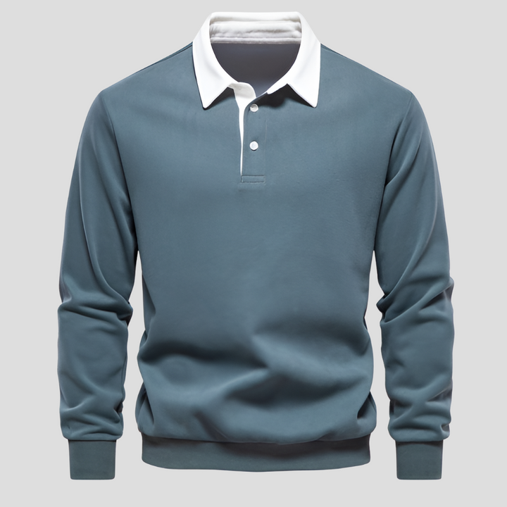 Herre langærmet poloshirt – Klassisk stil til enhver lejlighed