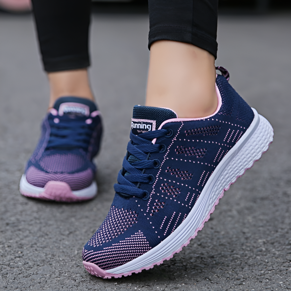 Ergonomiske casual sneakers til kvinder – lette og støttende