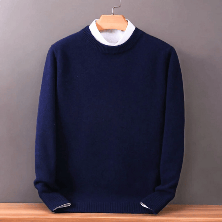 Oversized kashmir-sweater til mænd