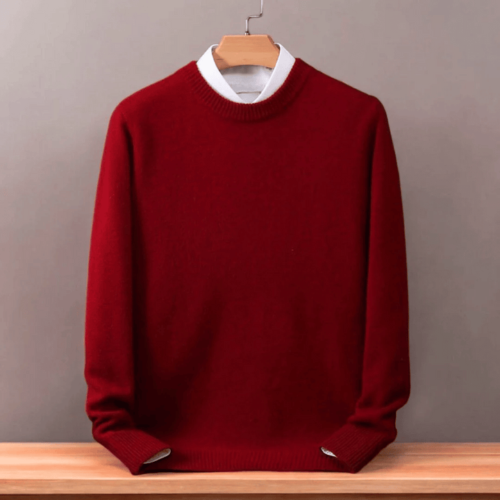 Oversized kashmir-sweater til mænd