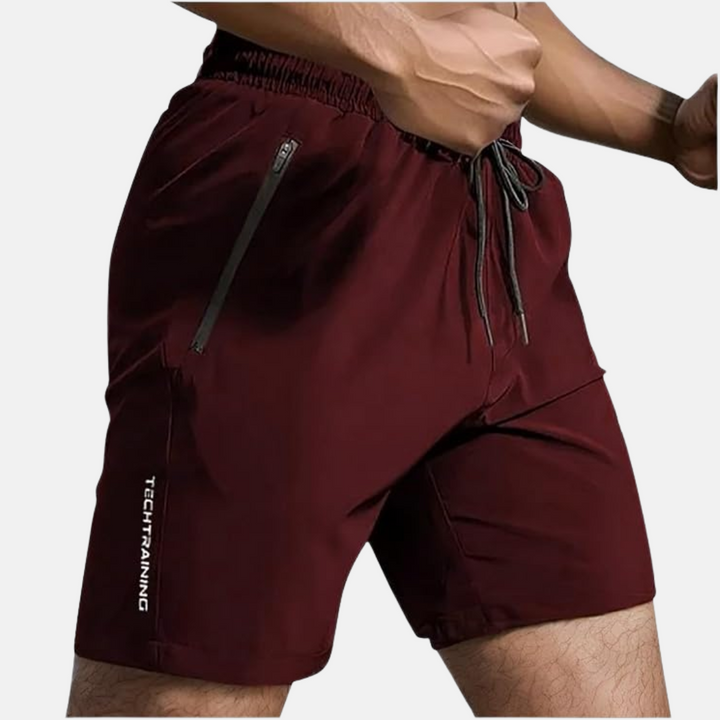 Hurtigtørrende aktive shorts