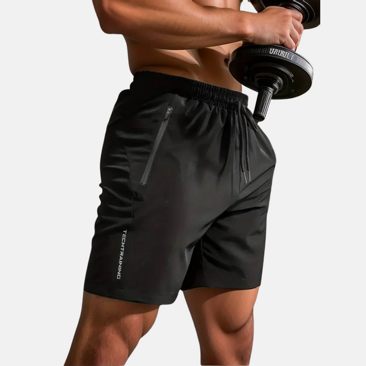 Hurtigtørrende aktive shorts