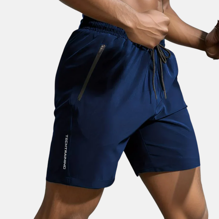 Hurtigtørrende aktive shorts