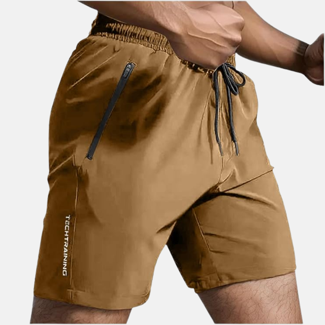 Hurtigtørrende aktive shorts
