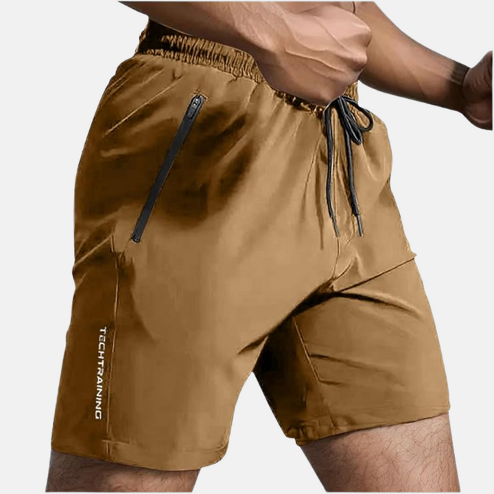 Hurtigtørrende aktive shorts