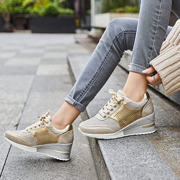 Kvinder er Forhøjet Kile Sneakers