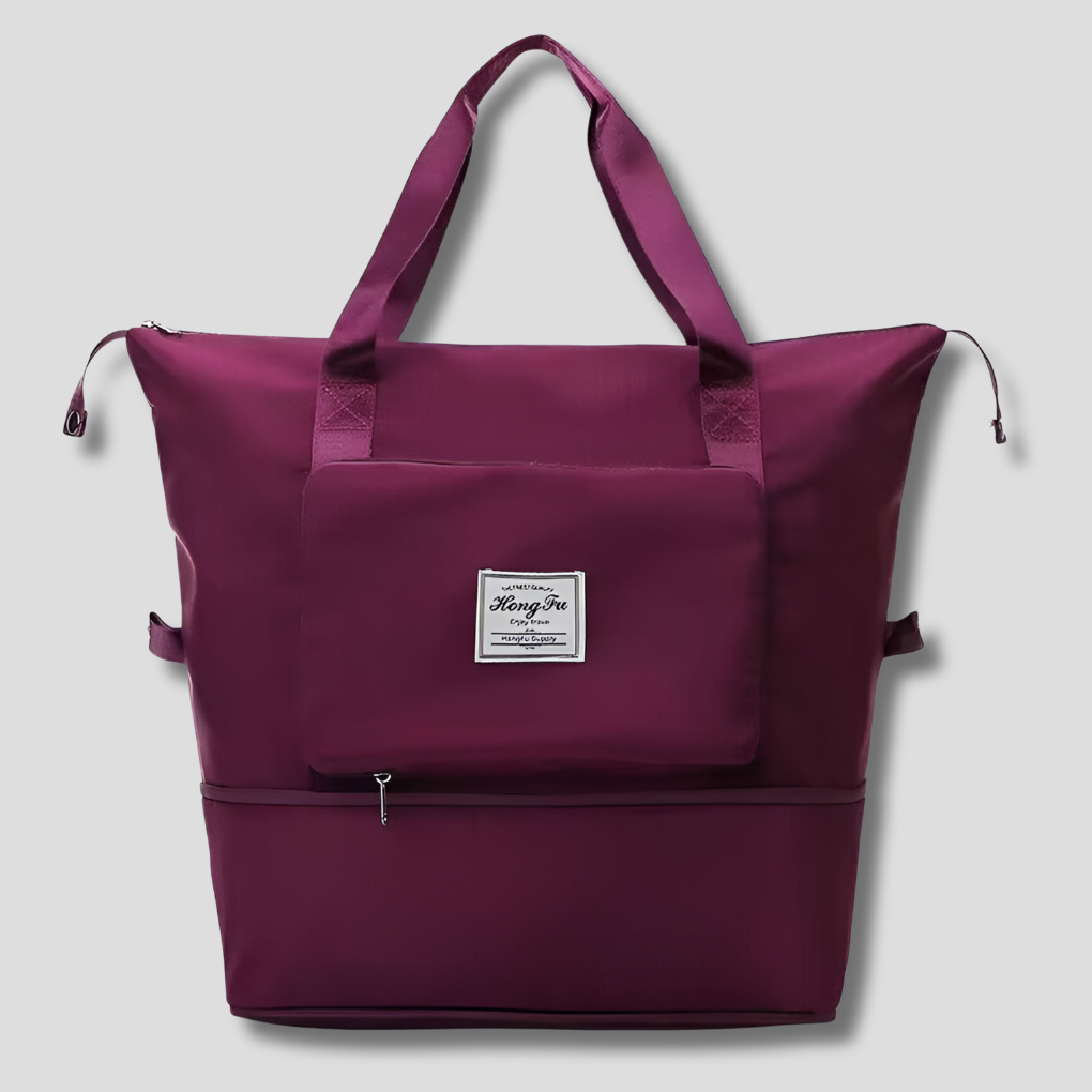 Sammenfoldelig vandtæt rejsetaske