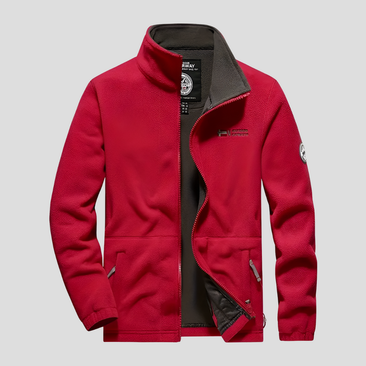 Casual outdoor-fleece til mænd