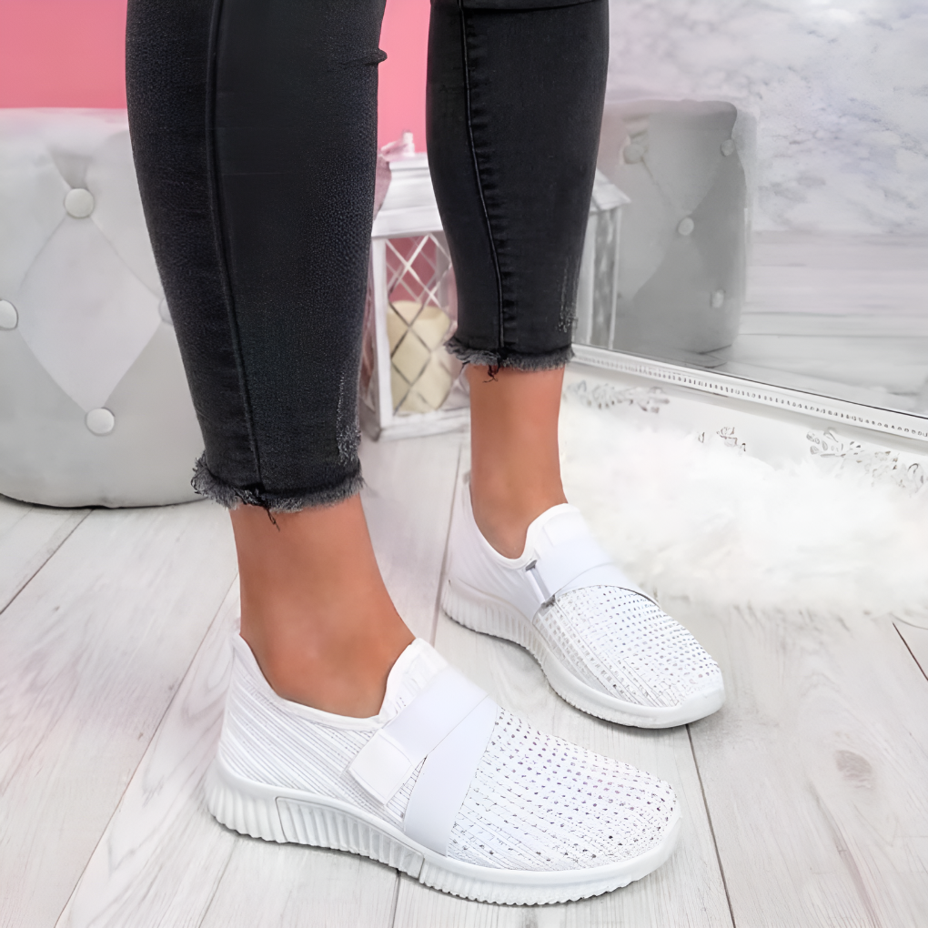 Tilpassede T-rem casual flade sko