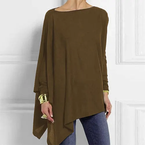 Elegant langærmet top til kvinder