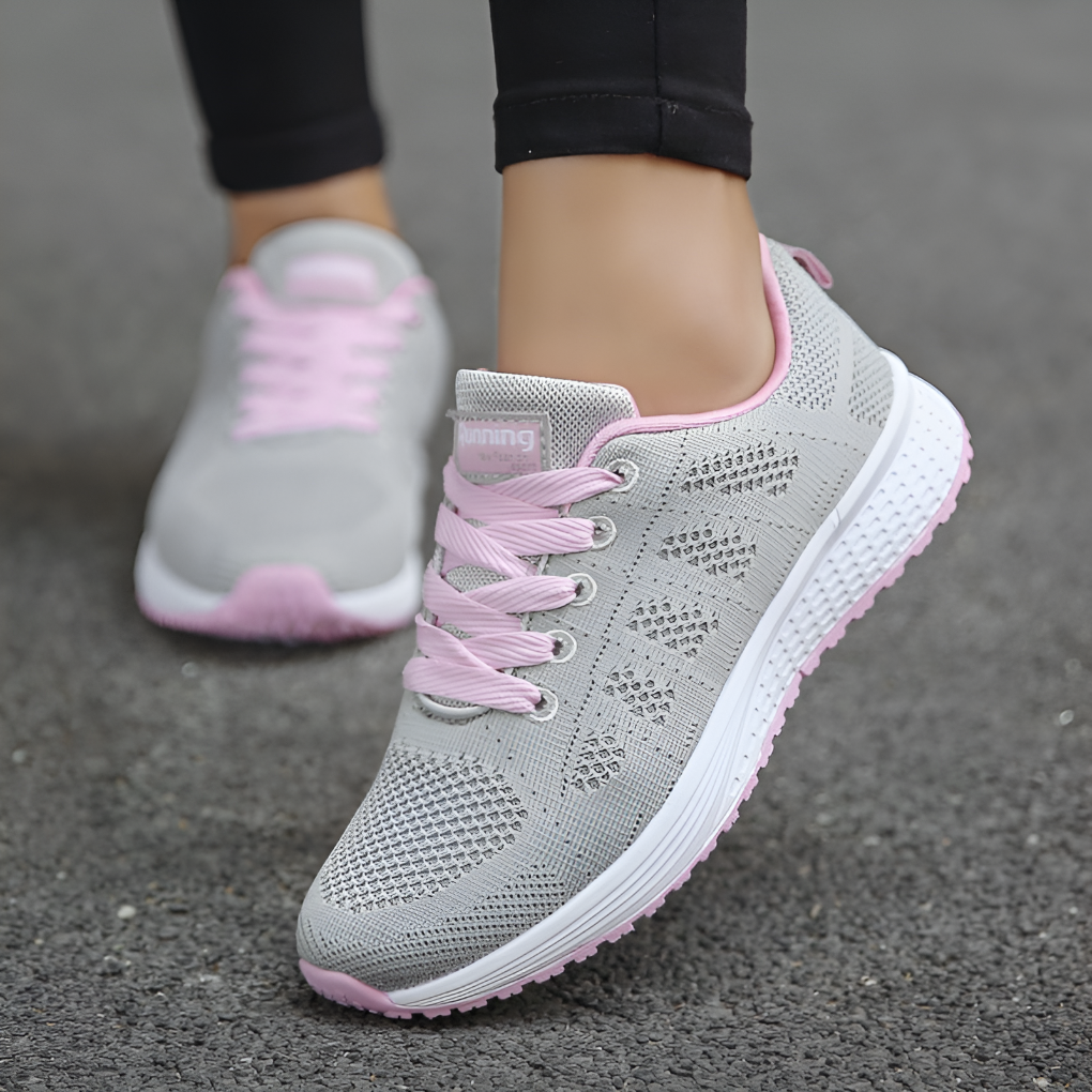 Ergonomiske casual sneakers til kvinder – lette og støttende