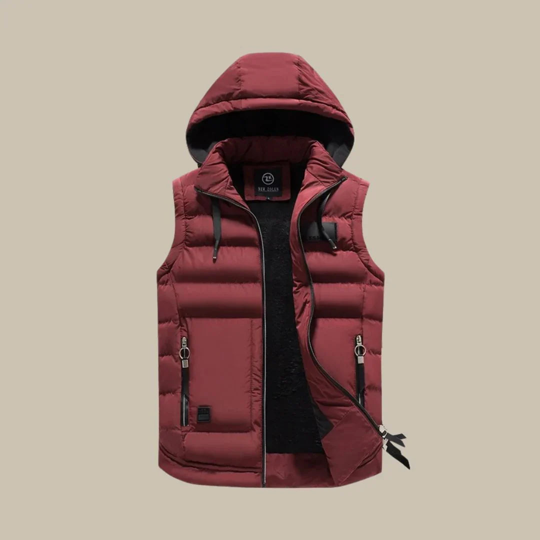 Polstret Bodywarmer til Mænd | Funktionel Komfort
