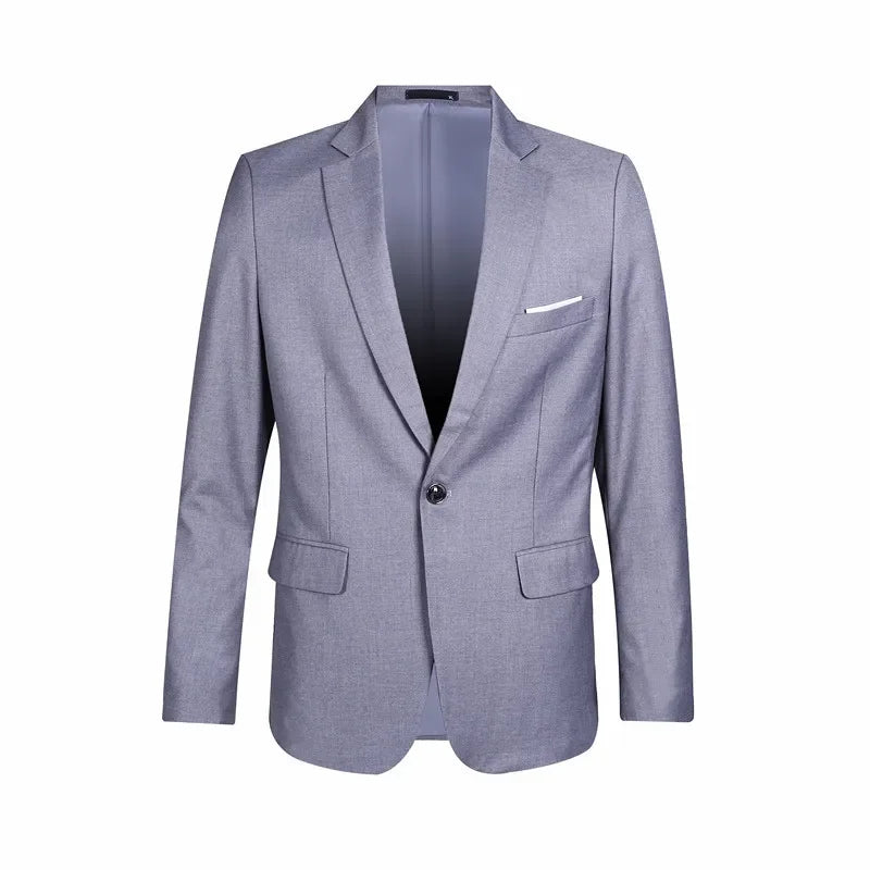 Stilfuld Slim Fit Blazer til Herrer