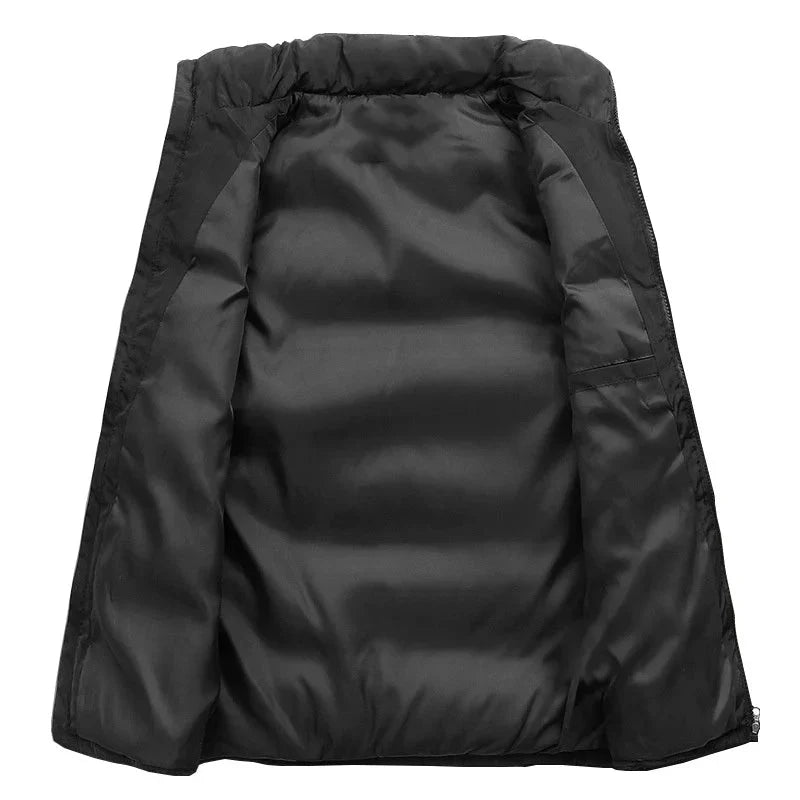 Quiltet Let Vest for Mænd