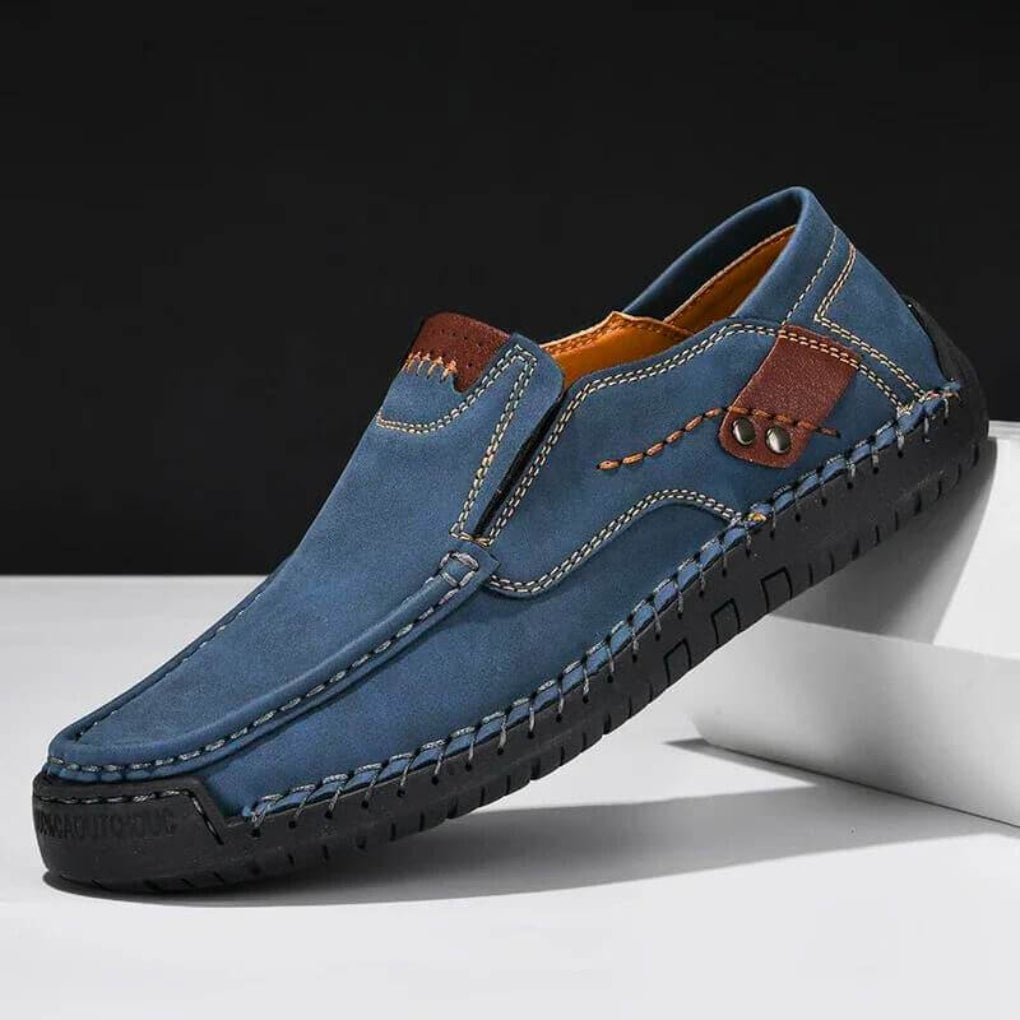 Ortopædiske slip-on sko med svangstøtte