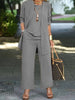 Elegant Tre-Stykke Pantsuit for Kvinder