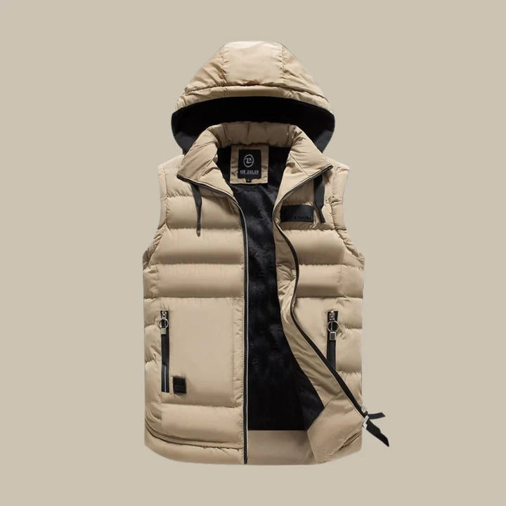 Polstret Bodywarmer til Mænd | Funktionel Komfort