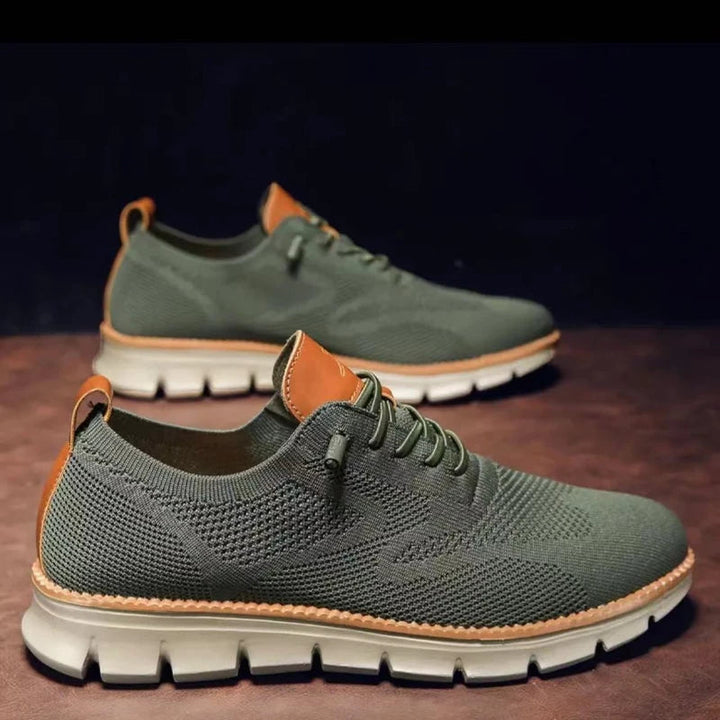 Åndbare sneakers i mesh til mænd